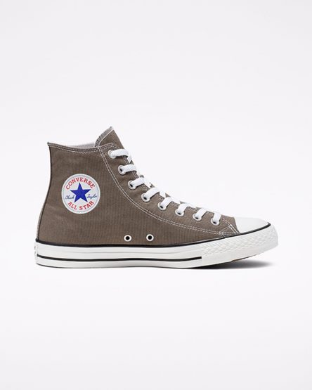 Tenisi Inalti Barbati Converse Chuck Taylor All Star Clasici Gri Inchis | RO NRQAP081